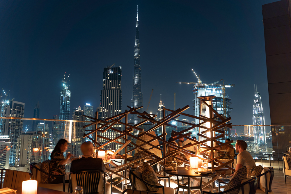 rooftop lounge